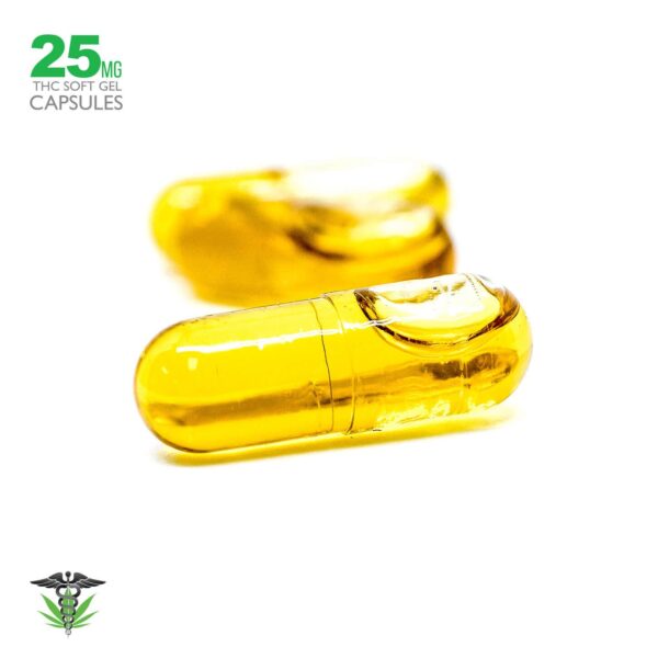 25mg THC Hemp Seed Oil Capsules (CO2) | Premium THC Wellness Supplement - Image 3