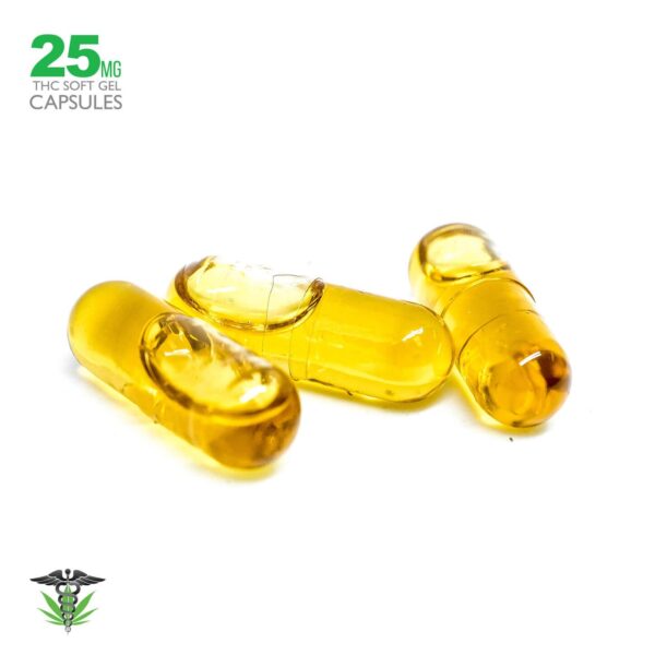 25mg THC Hemp Seed Oil Capsules (CO2) | Premium THC Wellness Supplement - Image 2