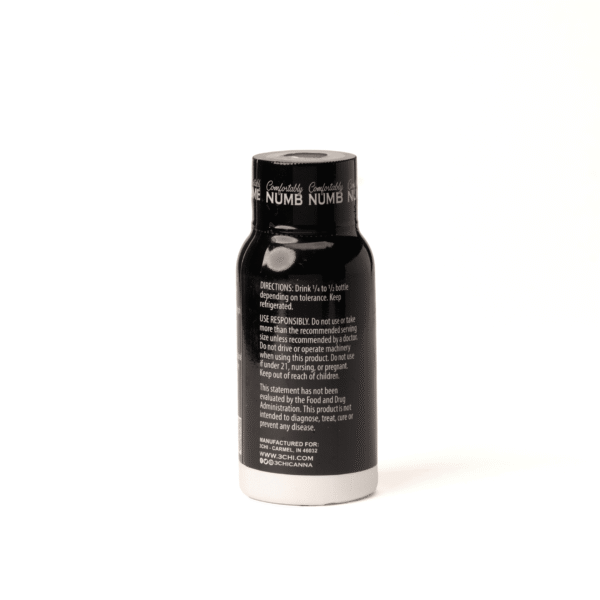 3Chi Delta-8-THC Shot – Comfortably Numb (25 mg Delta-8-THC + 25 mg CBN) - Image 3