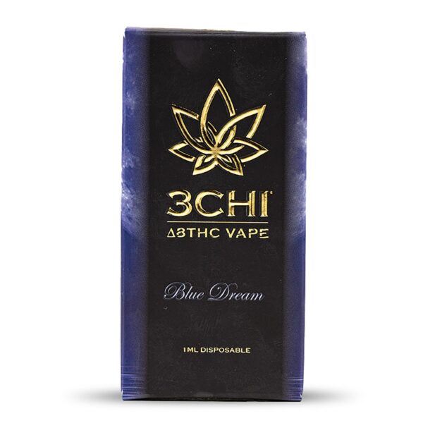 3Chi Delta-8-THC Disposable Vape Pen – Blue Dream - Image 2