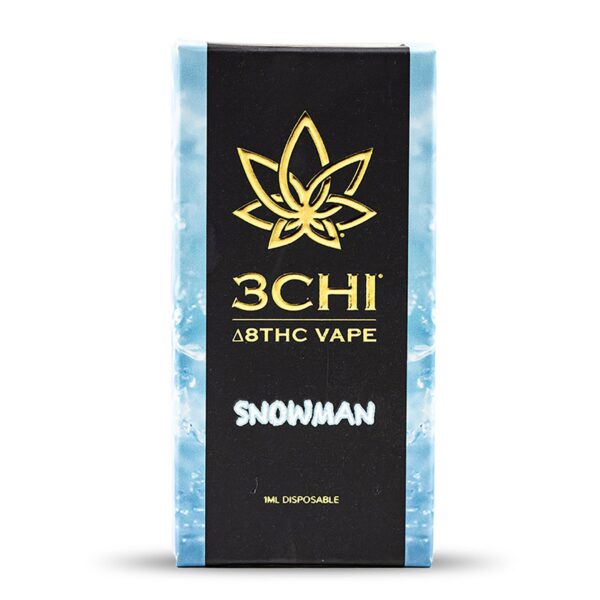 3Chi Delta-8-THC Disposable Vape Pen – Snowman - Image 2