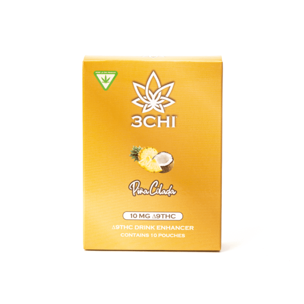3Chi Delta-9-THC Flavored Drink Enhancer – Piña Colada (100 mg Total Delta-9-THC)