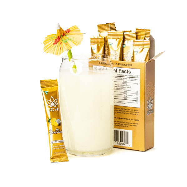 3Chi Delta-9-THC Flavored Drink Enhancer – Piña Colada (100 mg Total Delta-9-THC) - Image 2