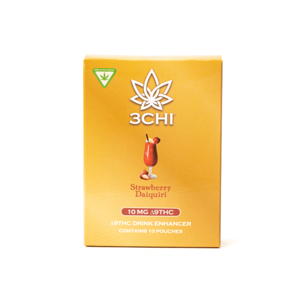 3Chi Delta-9-THC Flavored Drink Enhancer – Strawberry Daiquiri (100 mg Total Delta-9-THC)