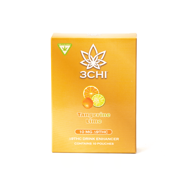 3Chi Delta-9-THC Flavored Drink Enhancer – Tangerine Lime (100 mg Total Delta-9-THC)