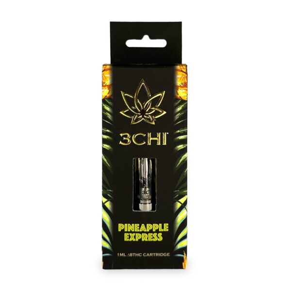 3Chi Pineapple Express Delta-8-THC Vape Cartridge with Botanical Derived Terpenes