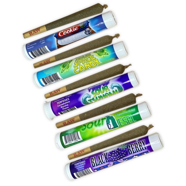 5 CBD Hemp Flower Pre-Rolls Sampler Pack: The Ultimate CBD Experience - Image 3