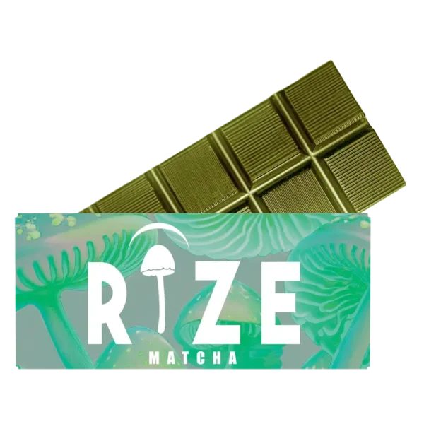 Rize | Matcha Mushroom Chocolate Bar | 5g Bar