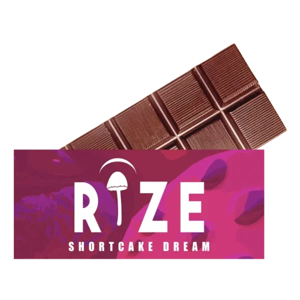 Rize | Shortcake Dream Mushroom Chocolate Bar | 5g Bar