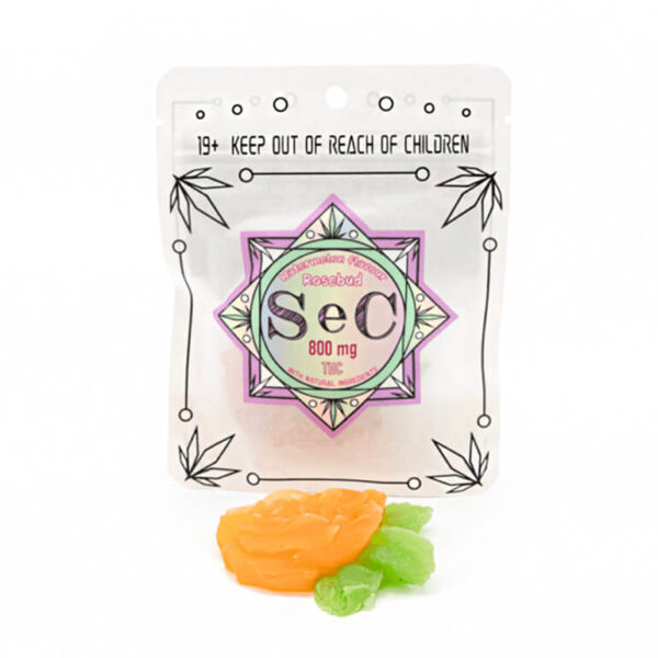 800mg THC Watermelon Flavour Rosebud – SeC: A Refreshing and Potent THC Experience