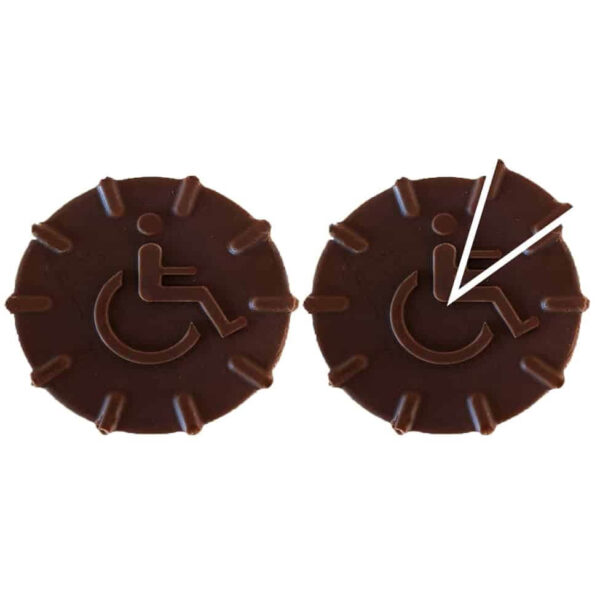 500mg Milk Chocolate Puck – Atomic Wheelchair: The Perfect Balance of Flavor and Potency - Image 3