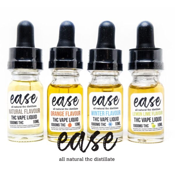 50ML-1000mg THC Vape Juice – Vape with EASE THC Vape Juice