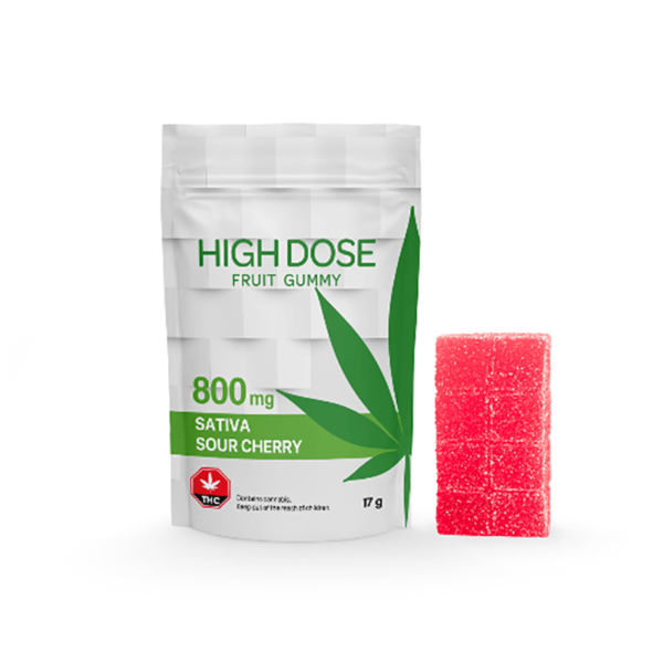 800mg – High Dose Gummies: A Potent, Delicious Way to Enjoy THC