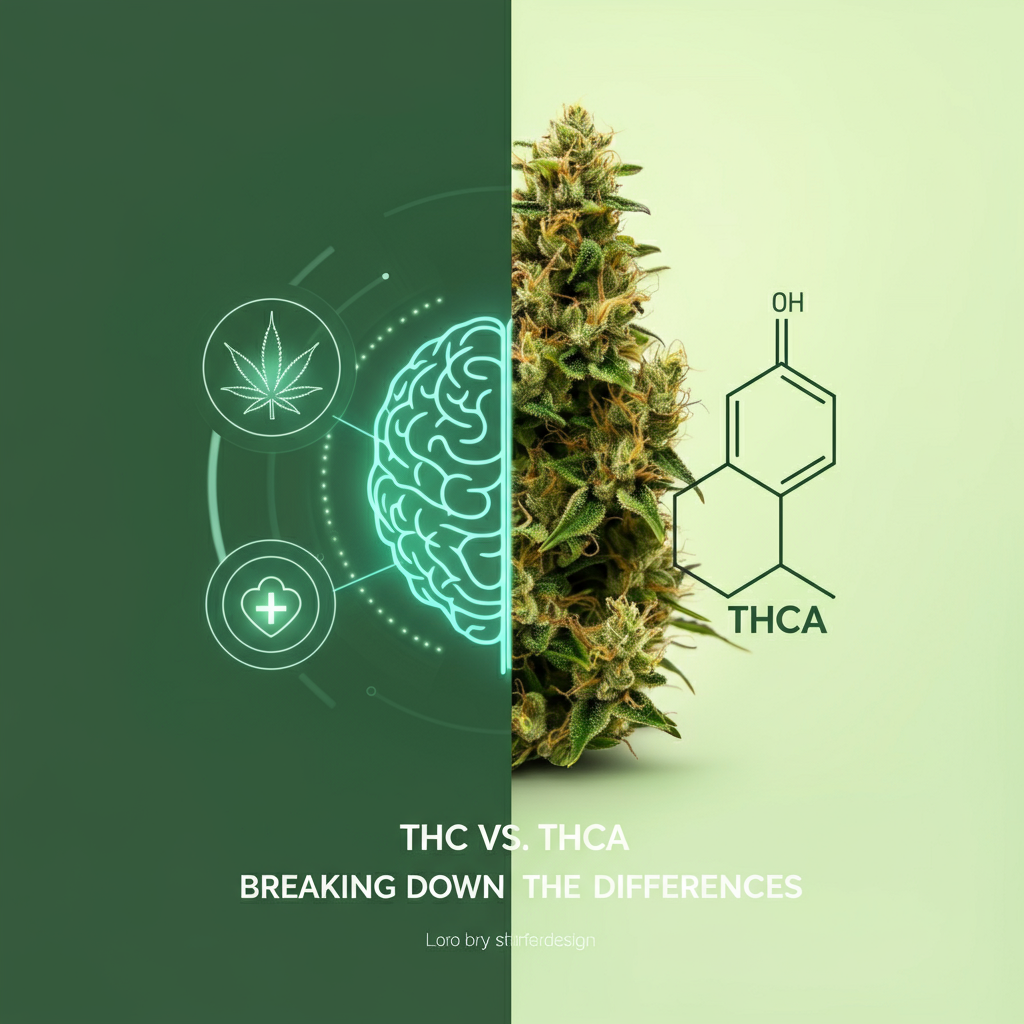 THC vs. THCA: Breaking Down the Differences