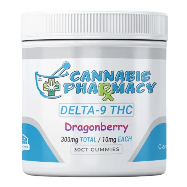 Elite Cannacy Delta-9 THC Gummies | 10mg – Dragonberry – 30ct