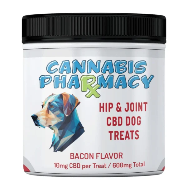 Elite Cannacy Hip & Joint CBD Dog Treats – 600mg – 60ct