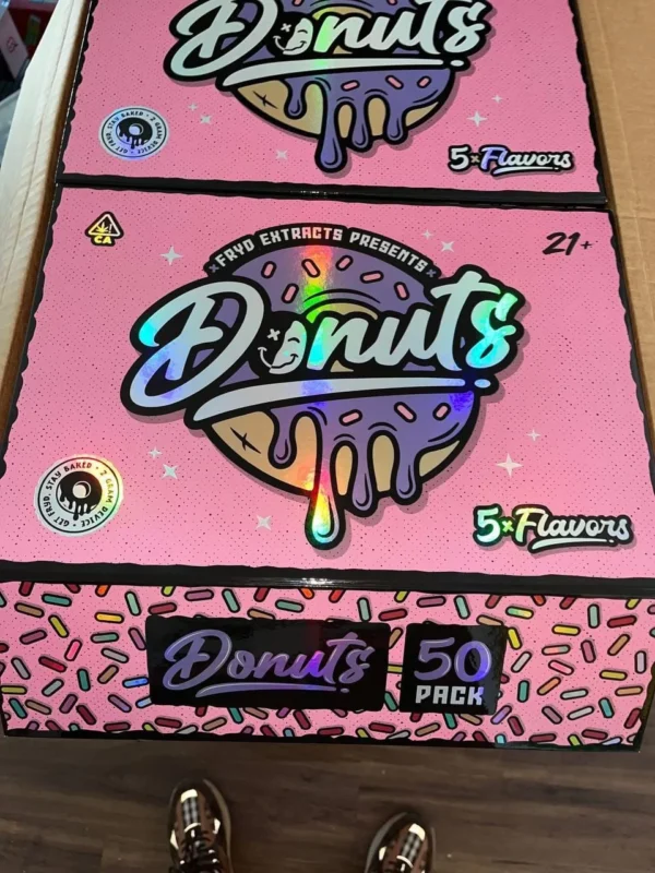 Wholesale FRYD Donuts Disposable (Live Resin + Liquid Diamonds 2000 MG Mixed Flavors) (10 Vapes) - Image 3