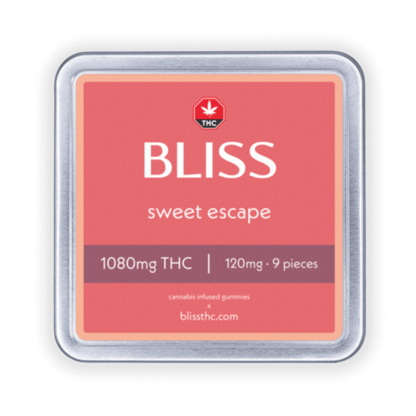 BLISS Edibles – 1080mg THC – Sweet Escape