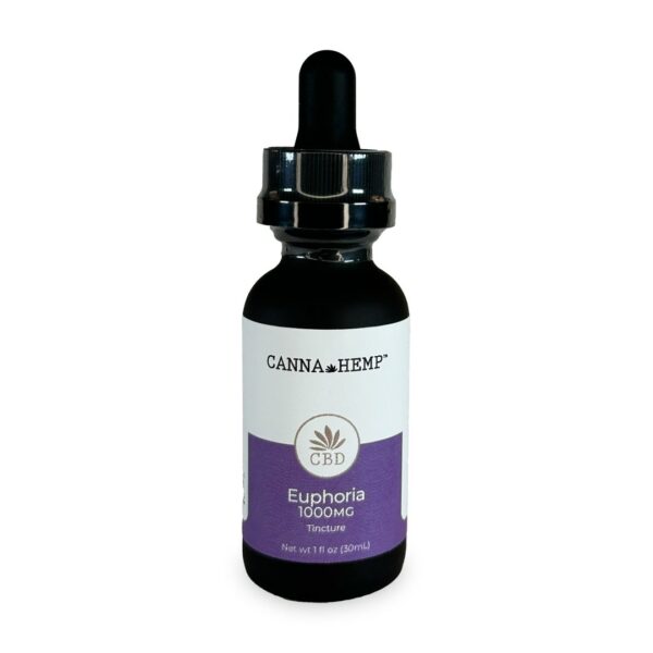 Canna Hemp Euphoria Tincture (1000 mg CBD) - Image 2