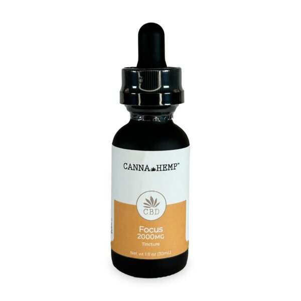 Canna Hemp Focus Tincture (2000 mg CBD) - Image 2