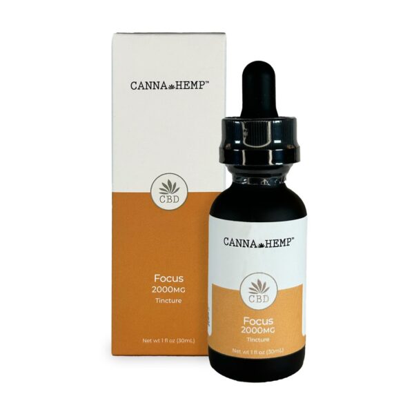 Canna Hemp Focus Tincture (2000 mg CBD)