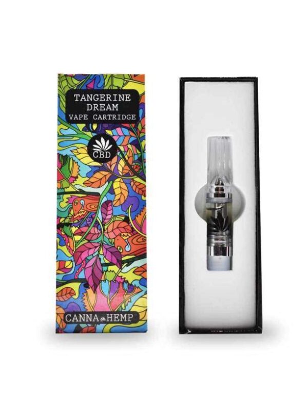 Canna Hemp Tangerine Dream Vape Cartridge – A Citrus-Infused CBD Experience
