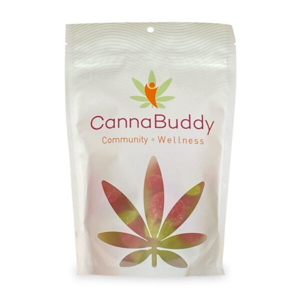 CannaBuddy High Potency Delta-8 Cherry Sours (1000 mg Total Delta-8-THC)