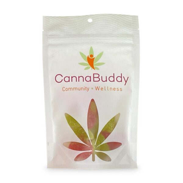 CannaBuddy High Potency Delta-8 Cherry Sours (500 mg Total Delta-8-THC)