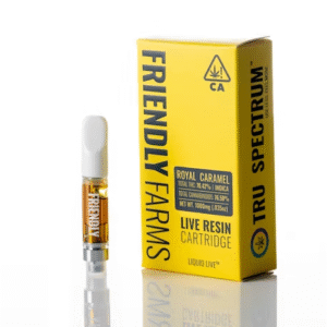 FF – Royal Caramel – 1g Live Resin Cartridge