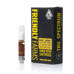 FF – Sunset Sherbet – 1g Cured Resin Cartridge
