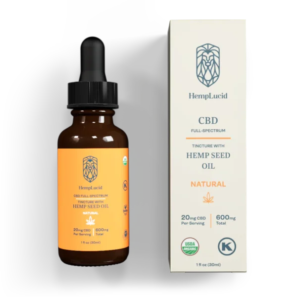 HempLucid Tincture Hemp Seed Oil (600 mg CBD) A Premium Full‑Spectrum CBD Experience for Holistic Wellness