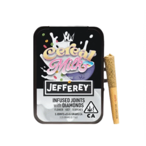 Jefferey Cereal Milk Diamond Infused Joints 5 Pack by West Coast Cure