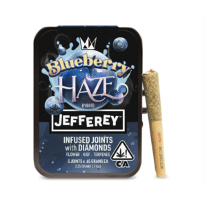 Jefferey’s Blueberry Haze Infused Joints 5-pack by West Coast Cure