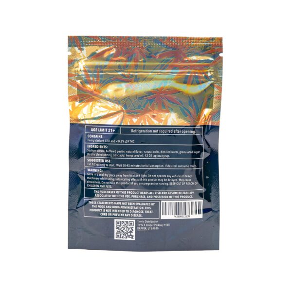 Kush Kube Delta-9 + CBD Gummies – Orange Kream: A Delicious & Balanced Cannabis Treat - Image 3