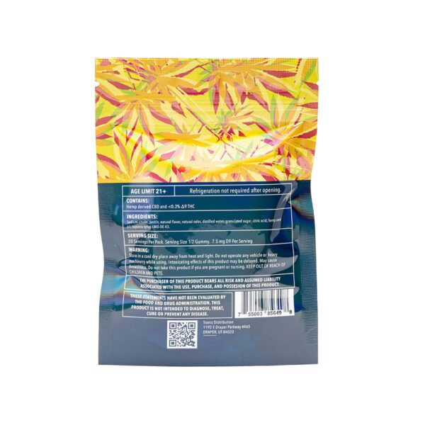 Kush Kube Delta-9 + CBD Gummies – Pineapple Strawberry: A Tropical, Balanced Edible Experience - Image 3