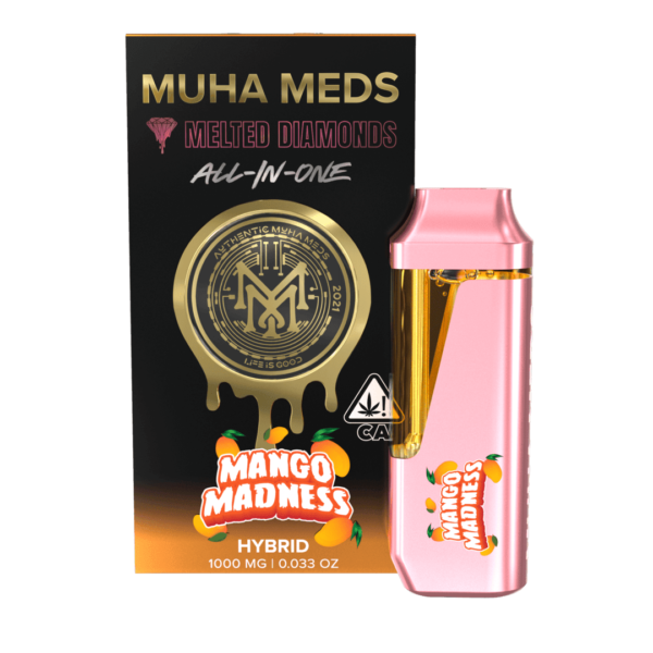 Muha Meds Mango Madness Disposable Vapes: A Burst of Exotic Flavor and Convenience