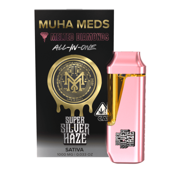 Muha Meds Super Silver Haze Disposable Vape: Elevate Your Vaping Experience