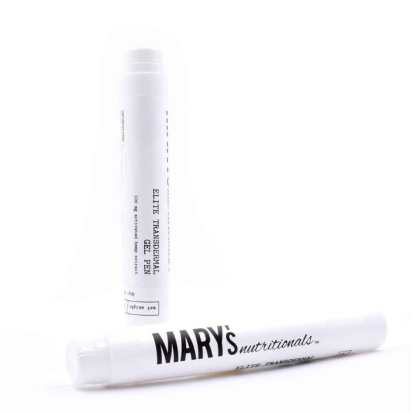 Mary’s Nutritionals Elite Transdermal Gel Pen: Fast-Acting CBD Relief on the Go - Image 2