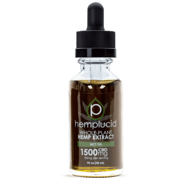 HempLucid Tincture MCT Oil (1500 mg CBD) – Premium Full-Spectrum CBD for Optimal Wellness