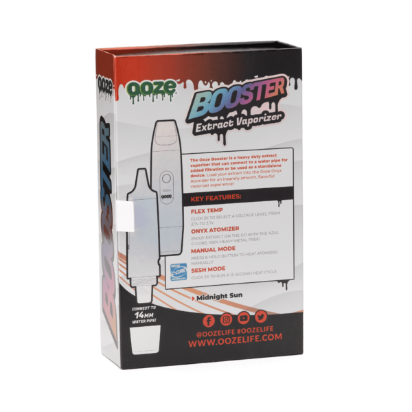 Ooze Booster Extract Vaporizer – Midnight Sun - Image 4