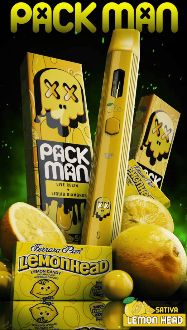 PackMan Lemon Head: A Zesty, Uplifting Hybrid with a Sweet Citrus Twist