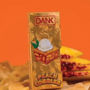 Dank Vapes Peach Cobbler: A Fruity and Uplifting Cannabis Experience
