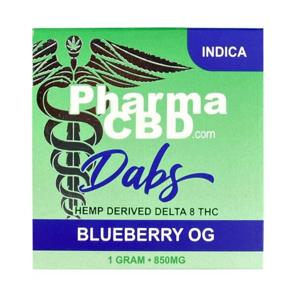 PharmaCBD Delta-8 Blueberry OG Dabs (1g Delta-8-THC): A Premium Dab Experience - Image 3