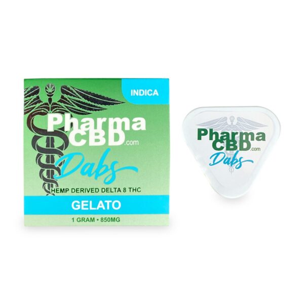 PharmaCBD Delta-8 Gelato Dabs (1g Delta-8-THC): A Premium Concentrate for a Smooth, Uplifting Experience - Image 3