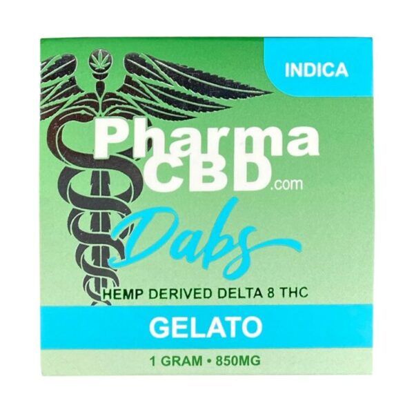 PharmaCBD Delta-8 Gelato Dabs (1g Delta-8-THC): A Premium Concentrate for a Smooth, Uplifting Experience - Image 2