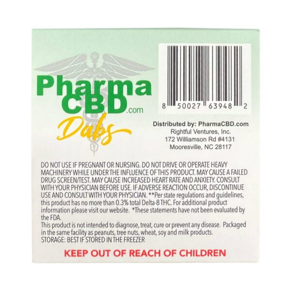 PharmaCBD Delta-8 Mango Kush Dabs (1g Delta-8-THC): A Tropical Journey to Clarity and Relaxation - Image 4