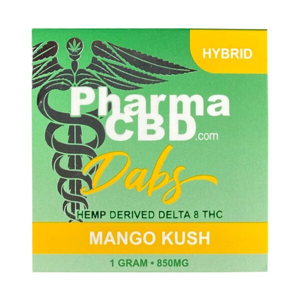 PharmaCBD Delta-8 Mango Kush Dabs (1g Delta-8-THC): A Tropical Journey to Clarity and Relaxation - Image 3