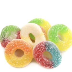 PharmaCBD Delta-8 Rainbow Rings (300 mg Total Delta-8-THC): A Colorful, Uplifting Edible Experience