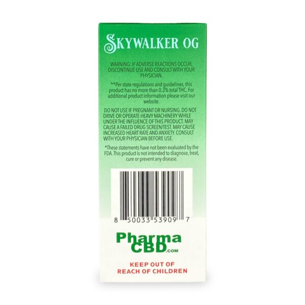 PharmaCBD Skywalker OG Delta-8-THC Disposable Vape Pen – The Ultimate Relaxation Experience - Image 2