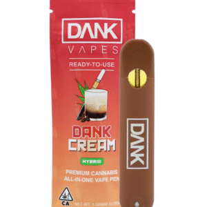 Dank Cream – 1g All-in-One Disposable Dank Vape Pen: The Ultimate Vape Experience